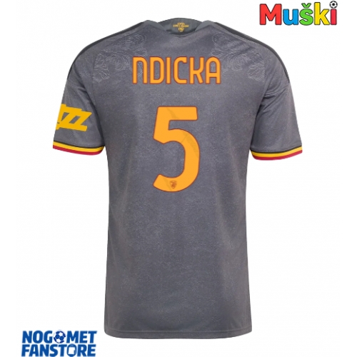 AS Roma Evan Ndicka #5 Rezervni Dres 2026-27 Kratak Rukav